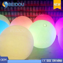 Weihnachtsdekorationen kundenspezifische PVC aufblasbare Zygote Bälle LED beleuchtete Ballone